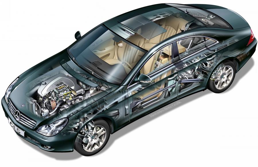  Mercedes-Benz CLS-Class 2005 года  (фото 166 из 343)